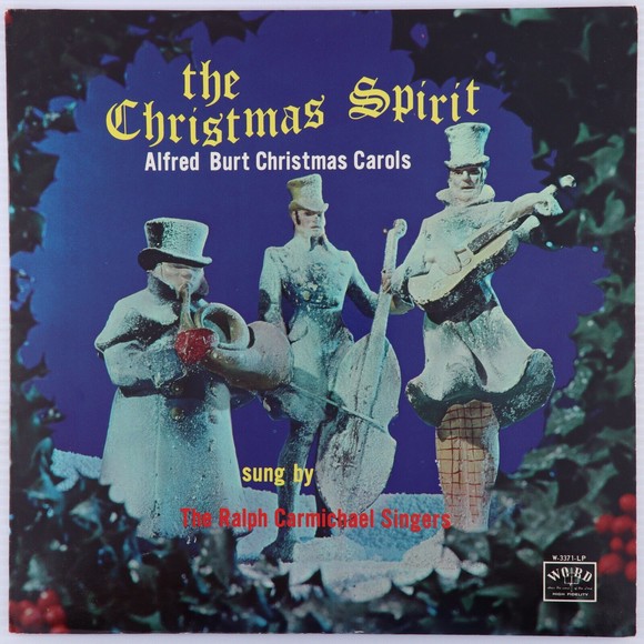 Ralph Carmichael, Christmas Spirit/Alfred Burt Christmas Carols LP Record W3371 - Picture 1 of 15